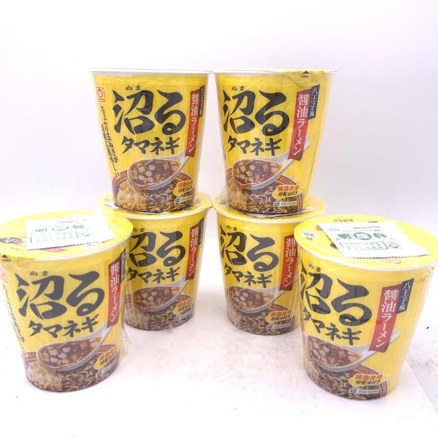 Toyo Suisan Maruchan Swamp Onion Hachioji Style Soy Sauce Ramen 67gX(6cup)洋蔥八王子風醤油拉麺