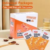 Wei Long Delicious Spicy Konjac Strips Szechwan Taste 360g/(20bag)魔芋爽麻辣素毛肚
