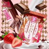 Morinaga Milk Caramel Candy - Choco Strawberry Flavor 90g森永巧莓歐蕾牛奶糖