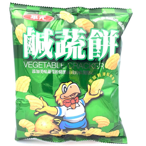 Taiwan Vegetable Crackers 50g華元鹹蔬餅