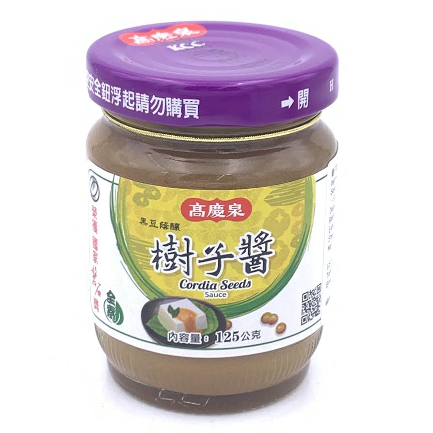 KCC Cordia Seeds Sauce 125g高慶泉樹子醬