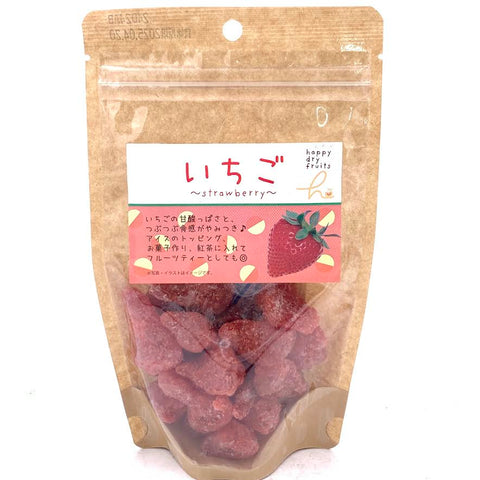 Happy Family Dry Fruits Strawberry 120g香甜草莓果干