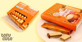 (2Pack) Meiji Horn Chocolate Whipped Biscuit Roasted Green Tea Latte Flavor 8pcs