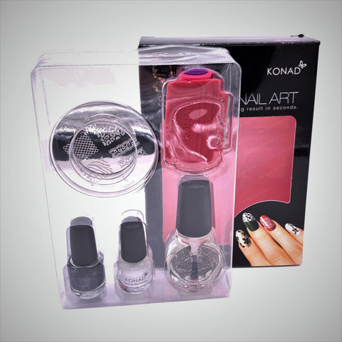 Konad Stamping Nail Art T-set