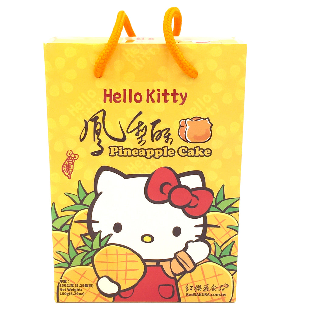 Hello Kitty Pineapple Cakes 150g (50g x3pcs)紅櫻花食品-Hello Kitty造型鳳梨酥