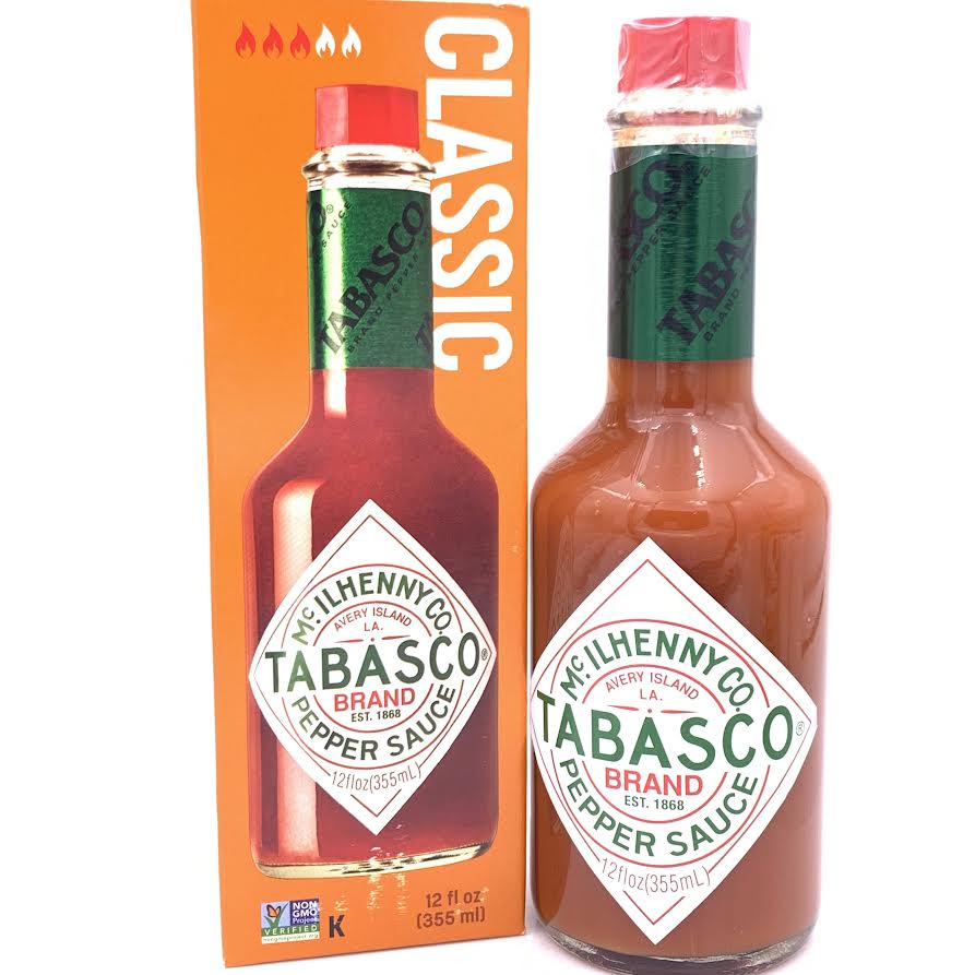Tabasco Pepper Sauce-Original Flavor 12oz/355ml