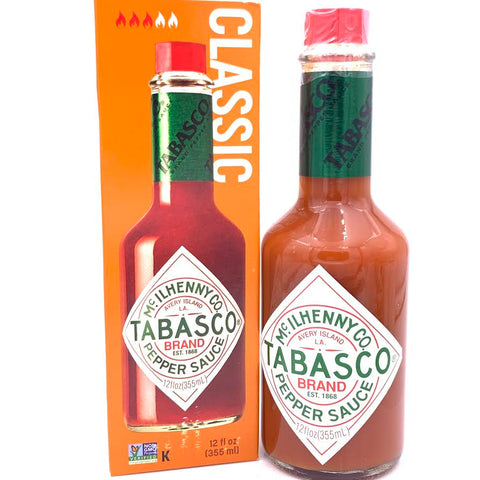 Tabasco Pepper Sauce-Original Flavor 12oz/355ml