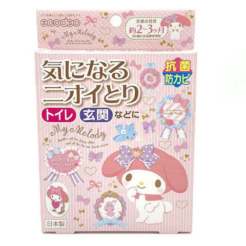 Ecodeo My Melody Porch/Toilet Deodorant Sheet 1pc