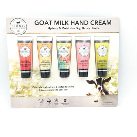 Dionis Goat Milk Hand Cream Gift Set 28g x 5 Pack