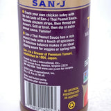 San-J Tamari Gluten Free Thai Peanut Mildly Spicy Marinade & Dipping 10oz/296ml