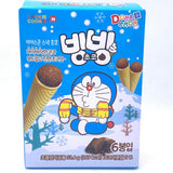 Doraemon Chokie Cookie Icecone Snack Bingbing Chocolate 53.4g/(6pcs)