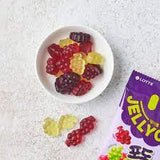 Lotte Korea Jellycious Gummy Fruit Jelly - 3 Grape Flavor 60gx2bag