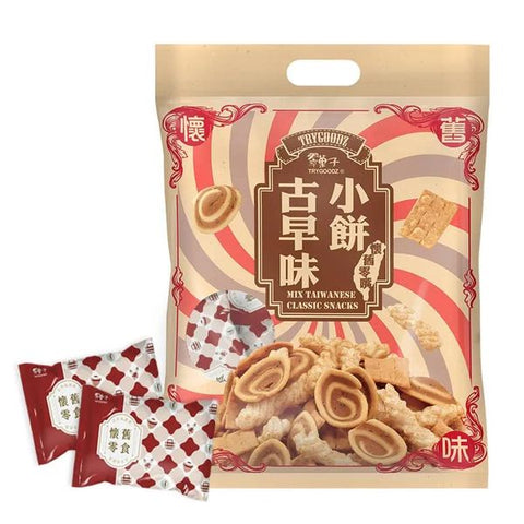 Taiwanese Mix Classic Snacks 280g/(14gx20bag)翠菓子 古早味小餅