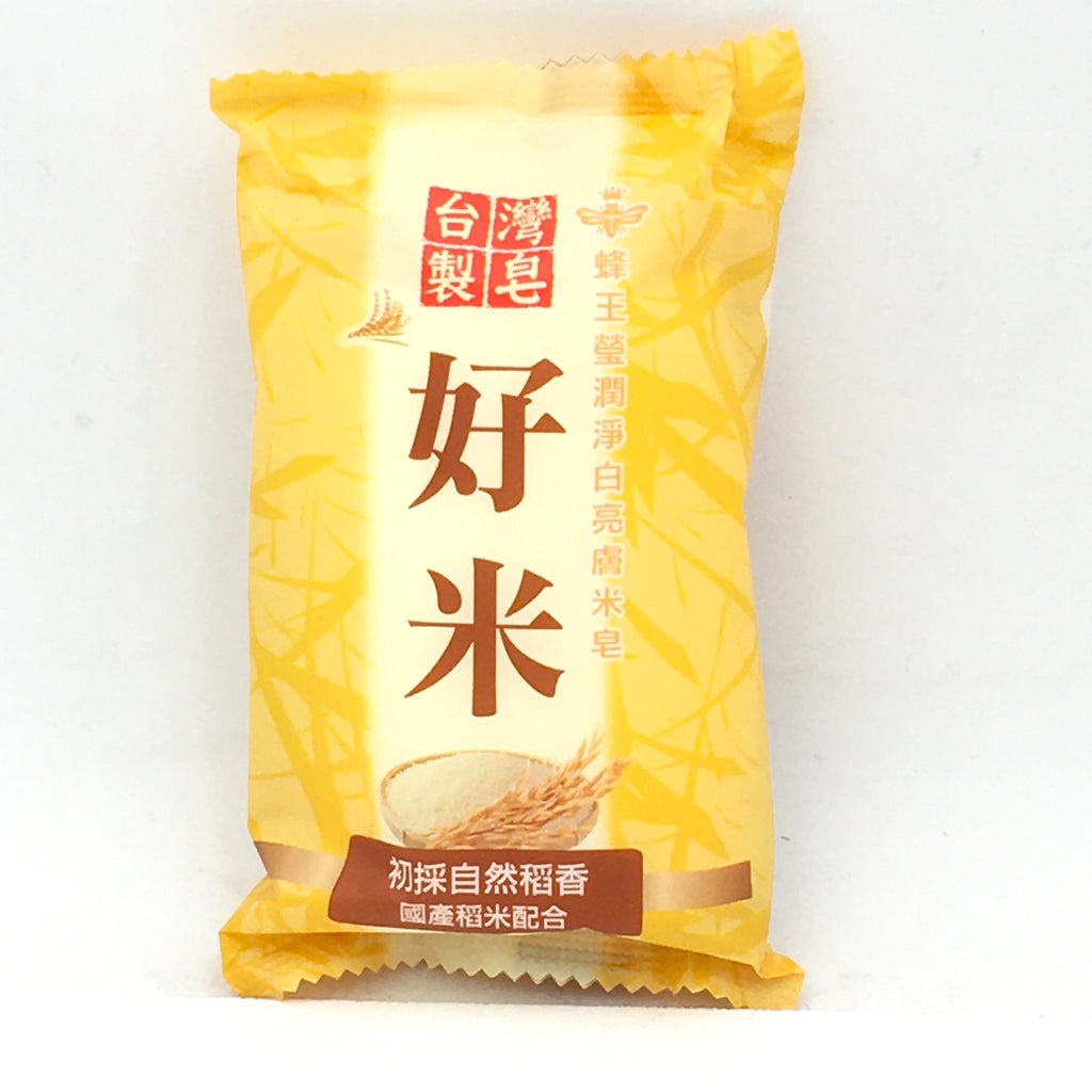 Queen Bee Rice Soap 100g蜂王香皂-好米皂
