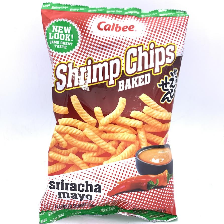 Calbee Shrimp Chips Baked - Sriracha Mayo 3.3oz/94g