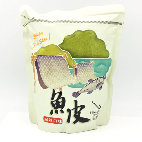 Penghu Uncle Spicy Flavor Fish Skin70g澎湖伯麻辣口味魚皮
