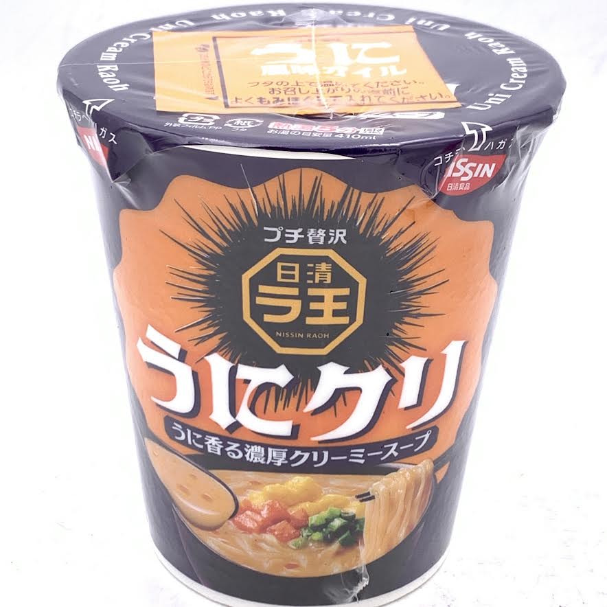 Nissin Uni Cream Raoh Cup Noodle 98g日清拉王浓厚海胆奶油汤拉面杯面