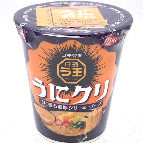 Nissin Uni Cream Raoh Cup Noodle 98g日清拉王浓厚海胆奶油汤拉面杯面