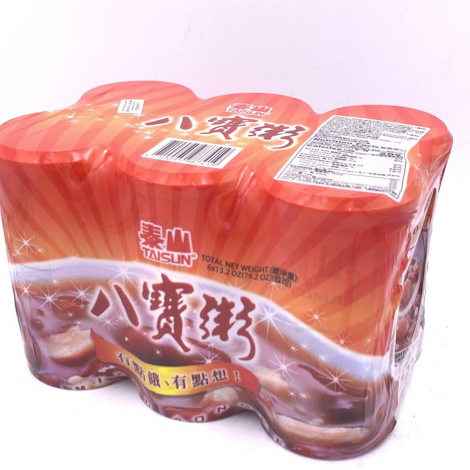 Taisun Mixd Congee 79.02X6can台灣泰山八寶粥