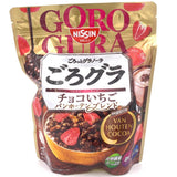 Nissin Goro Gura Van Houten - Chocolate Strawberry Van Houten Blend 320g可可风味格兰诺拉营养麦片