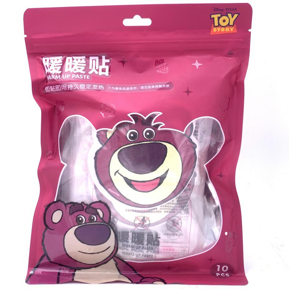 Disney Pixar Toy Story Warm Up Paste 10pcs/Size:96*128mm迪士尼系列暖暖贴