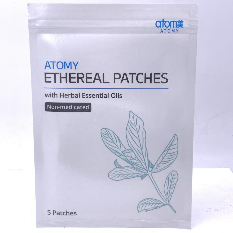 Atomy Ethereal Patches With Herbal Essential Oils 5patches艾多美精油貼布