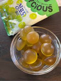 Lotte Korea Jellycious Gummy Fruit Jelly - Green Grape Flavor 72gx2bags