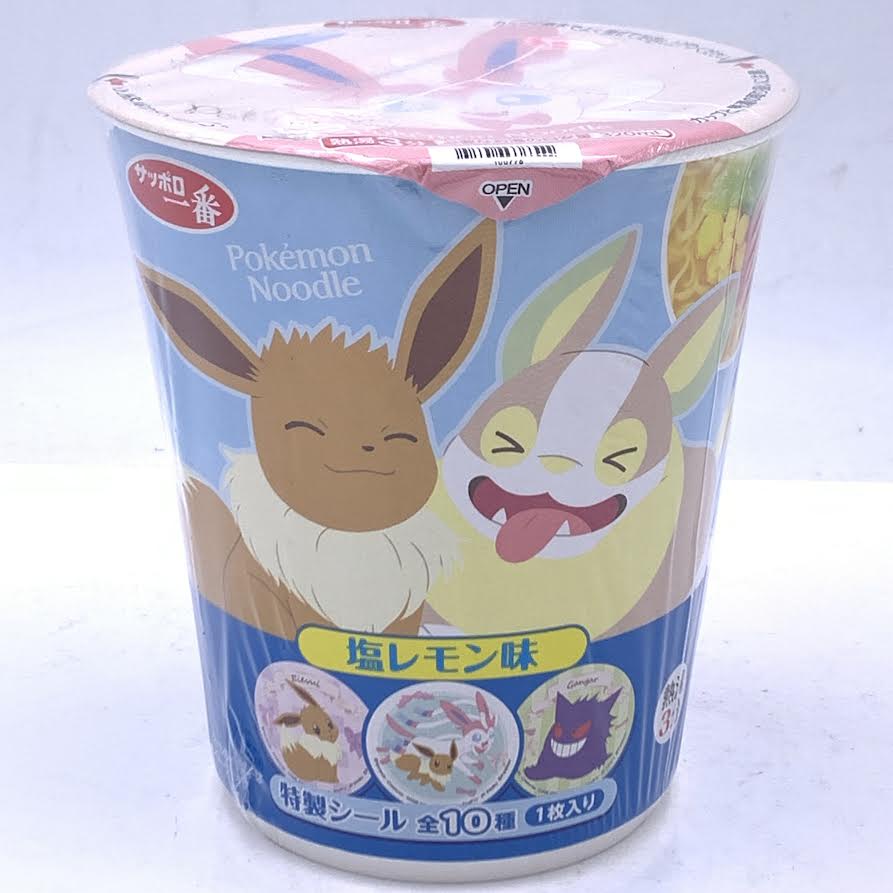 Pokemon Instant Ramen Noodle - Salt Lemon Flavor 65g寵物小精靈杯麵鹽檸檬口味