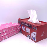 Hello Kitty Sesame Egg Roll(Wooden Facial Tissue Box)192g芝麻蛋捲
