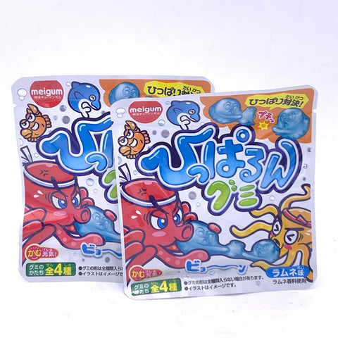 Meigum Hipparun Gummy Umi no Nakama Ramune Flavor 19gX2bags