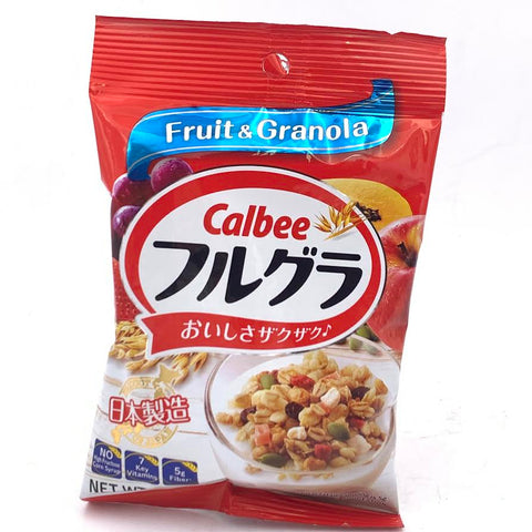 Calbee Frugra Original 1.76oz/(50g)卡樂比水果穀片