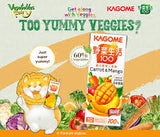 Kagome Carrot & Mango Juice 200ml/12pack
