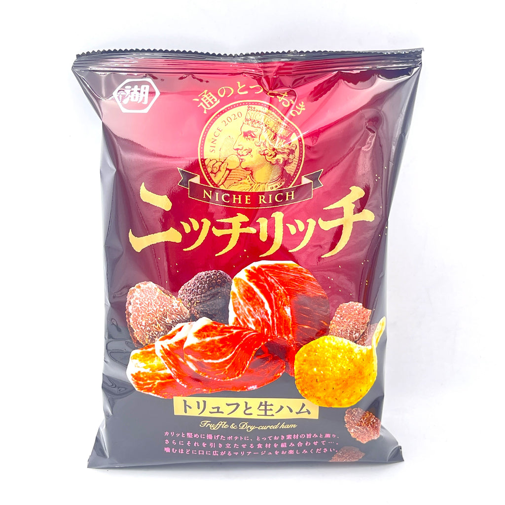 Koikeya Niche Rich Potato Chips-Truffle & Dry Cured Ham Flavor 70g