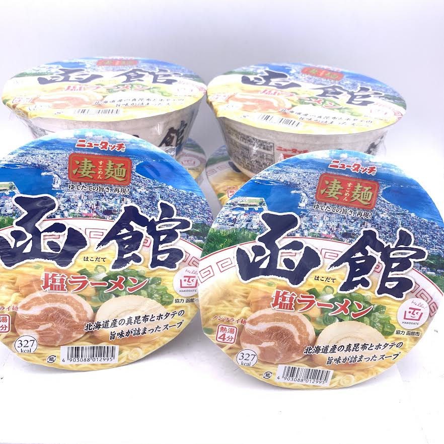 Yamadai New Touch Hakodate Salt Ramen 108gX(6bowl)淒麺 函館鹽味拉麺泡麵