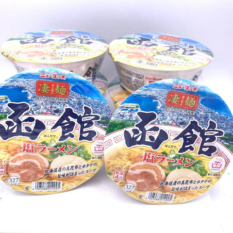 Yamadai New Touch Hakodate Salt Ramen 108gX(6bowl)淒麺 函館鹽味拉麺泡麵