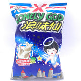 Lonely God Curly Potato Chips - Vegetable Flavor 70g浪味仙花式薯卷蔬菜味
