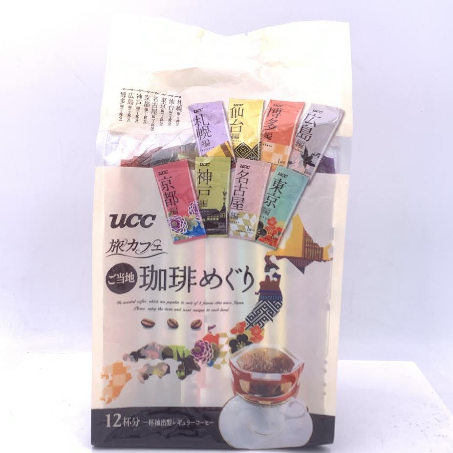 Ucc Travel Cafe Drip Coffee 94g/(12packs)咖啡各地咖啡之旅