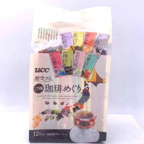 Ucc Travel Cafe Drip Coffee 94g/(12packs)咖啡各地咖啡之旅