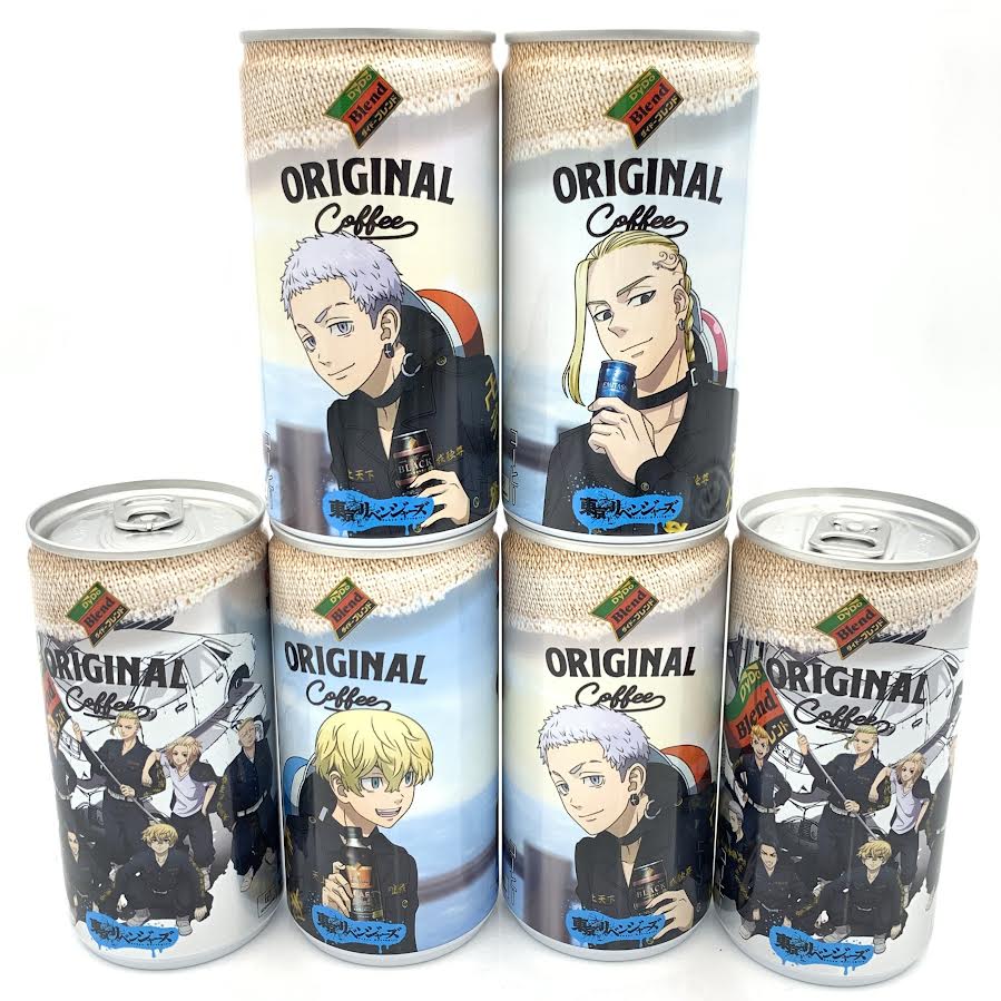 Dydo X Original Blend Coffee 185gX6pack東京復仇者聯盟原味混合咖啡