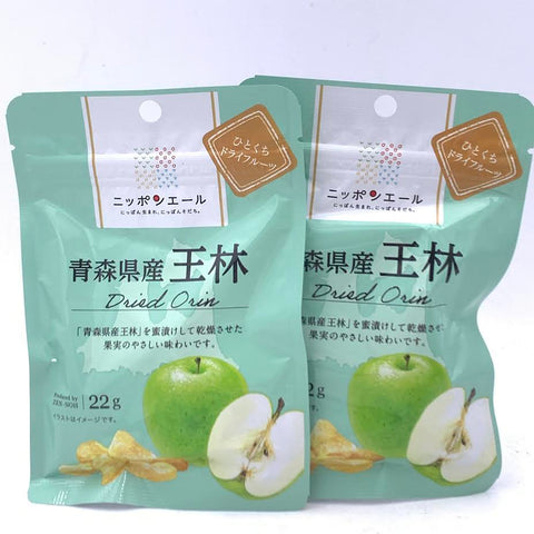 Zennoh Nippon Ale Aomori Prefecture Dried Orin Apple 22gX2bags青蘋果乾