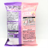 Orihiro Konnyaku Duo Fruit Juices Jelly-Peach & Grape 12Pc/1 Bag
