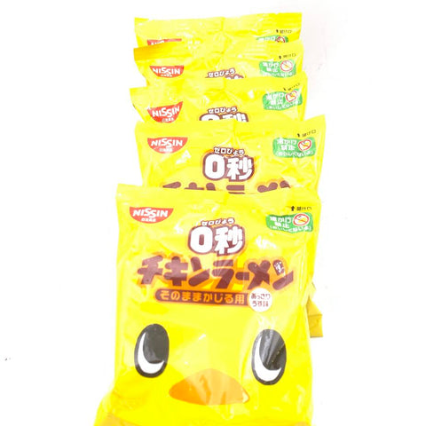 Nissin 0 Second Chicken Ramen 75g/(5bag)