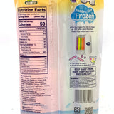 Funny Hippo Fruit Flavored Ice Pops Assorted Strawberry,Grape,Pineapple,Orange,Lemon 850g/(10bars)