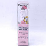 The Creme Shop BT21 Lip+Cheek Chic Stick Tinted Essence Stick - Cherry Blossom 0.28oz/8g