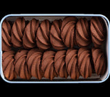 Rivon French Biscuit - Chocolate Biscuit 144g/(16pcs)禮坊法式曲奇餅鐵盒(醇厚可可)