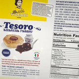 Matilde Vicenzi Tesoro Cherry Cream Filled Puff Pastry, Kosher Dairy, Made in Italy, 12.7oz (360g)