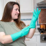 Household Kitchen Cleaning/ Dishwashing/ Washing Rubber Glove Large Size