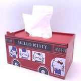 Hello Kitty Sesame Egg Roll(Wooden Facial Tissue Box)192g芝麻蛋捲
