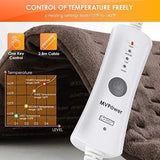MVpower Electric Heating Pad 12"X24" Color:Coffee