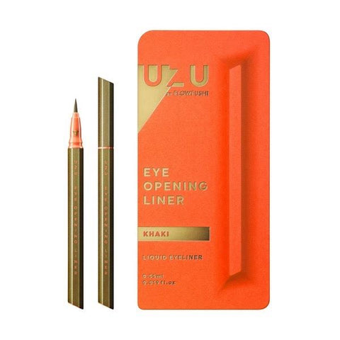 Uzu By Flowfushi Eye Opening Liner - Khaki Liquid Eyeliner 0.55ml